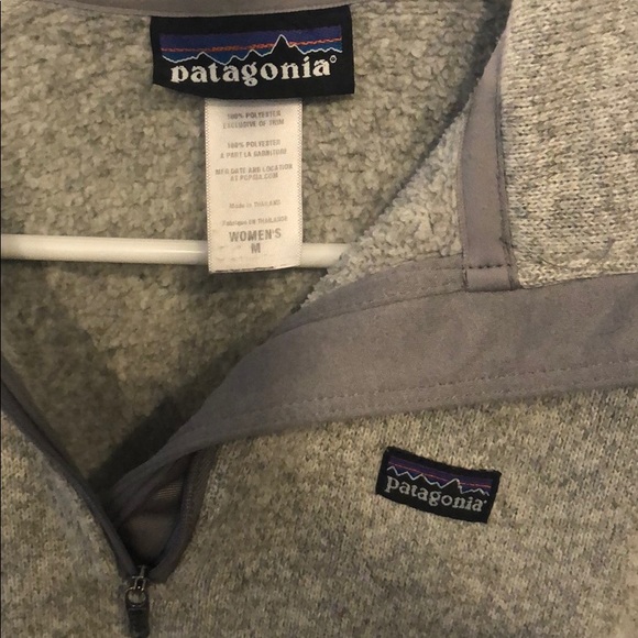 Grey Patagonia Better Sweater Quarter Zip - Picture 2 of 2